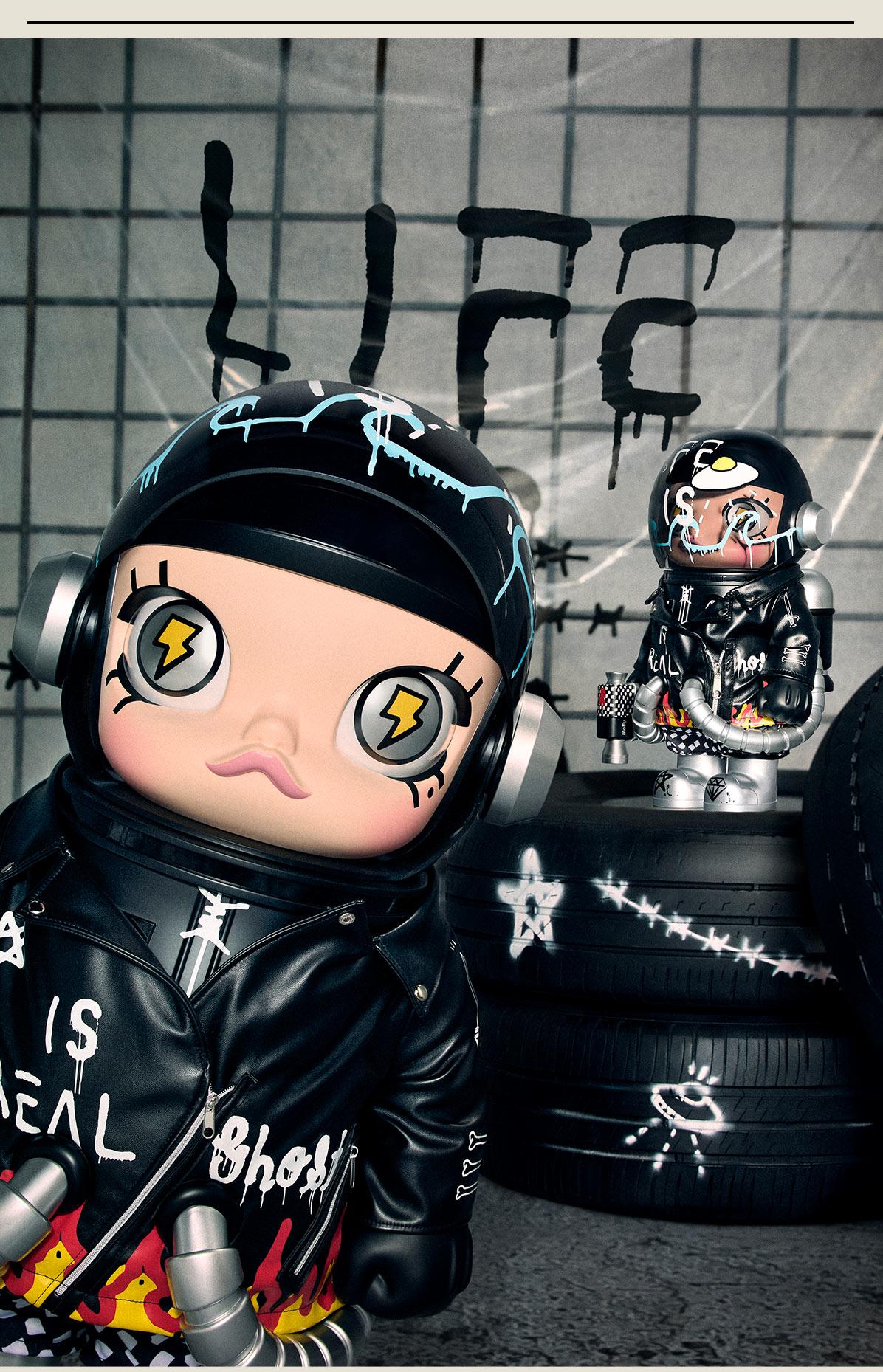 POP MART MEGA SPACE MOLLY 400% Trevor Andrew