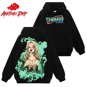 [Akatsuki Drip] Retro Tsunade - Naruto Shippuden #102 Hoodie T-Shirt Sweatshirt, Retro Vintage Unisex Graphic 90s Cotton, Gift For Wibu, Anime Manga Y2K Streetwear