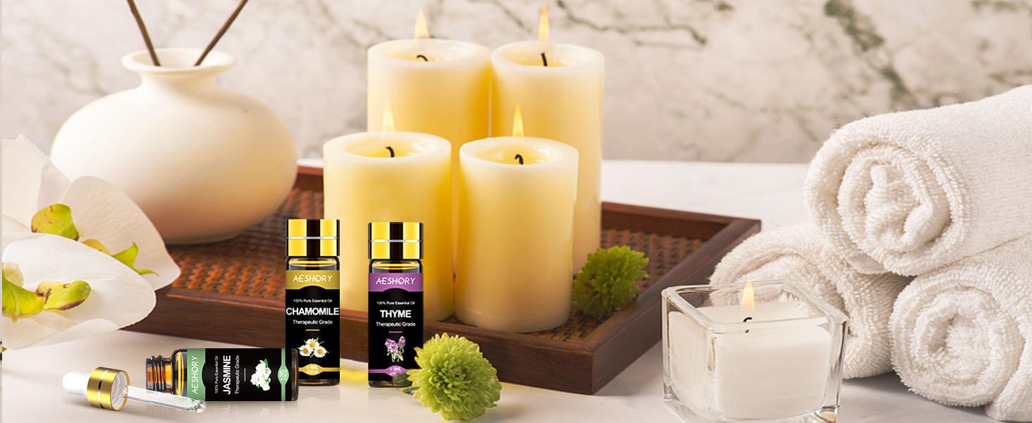 AESHORY Complete Essential Oils Set 80x5ML for Diffuser Aromatherapy Humidifier