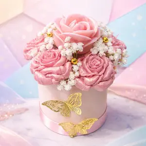 Rose Bouquet Candle Rose Bouquet Candle