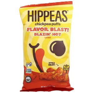 Hippeas Chickpea Puffs, Blazin Hot, 3.75 oz (106 g)