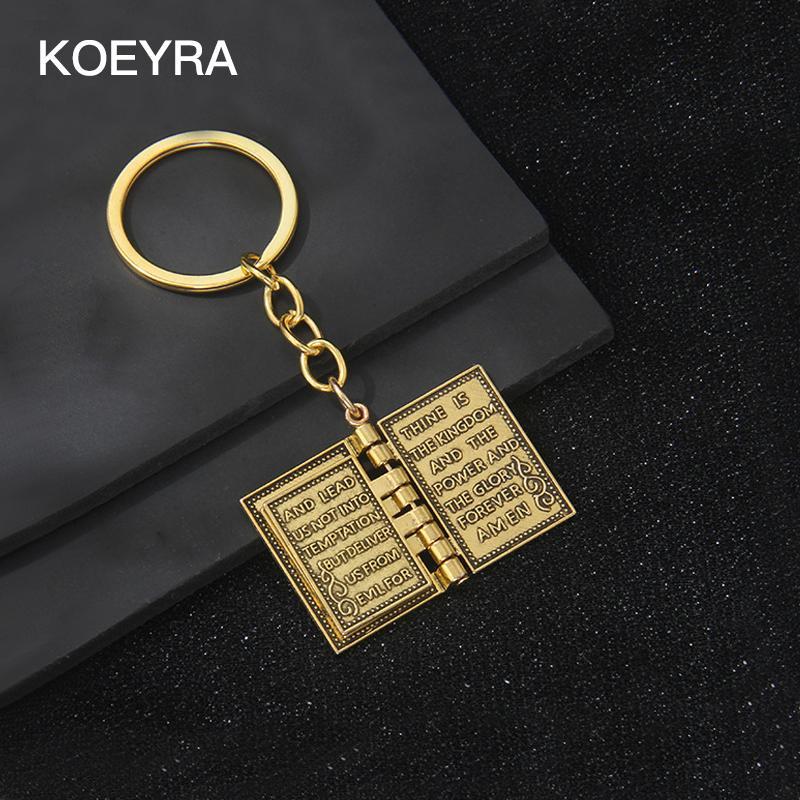 Creative Bible Book Design Metal Keychain for Men & Women Fashion Keychain for Bag Car Key Decor Charms Trendy All-match Exquisite Keychain for Gift Creative Bible Book Design Metal Keychain for Men & Women Fashion Keychain for Bag Car Key Decor Charms Trendy All-match Exquisite Keychain for Gift