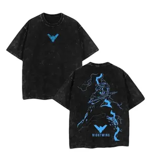 Nightwing T Shirt Fashion Cotton, Full Colors, Full Sizes, For Men, For Women