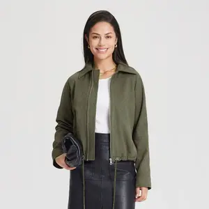 Women's Suede Bubble Jacket - Universal Thread