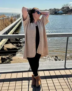 Biltmore Blanket Cardigan – Easy Crochet Cardigan Pattern