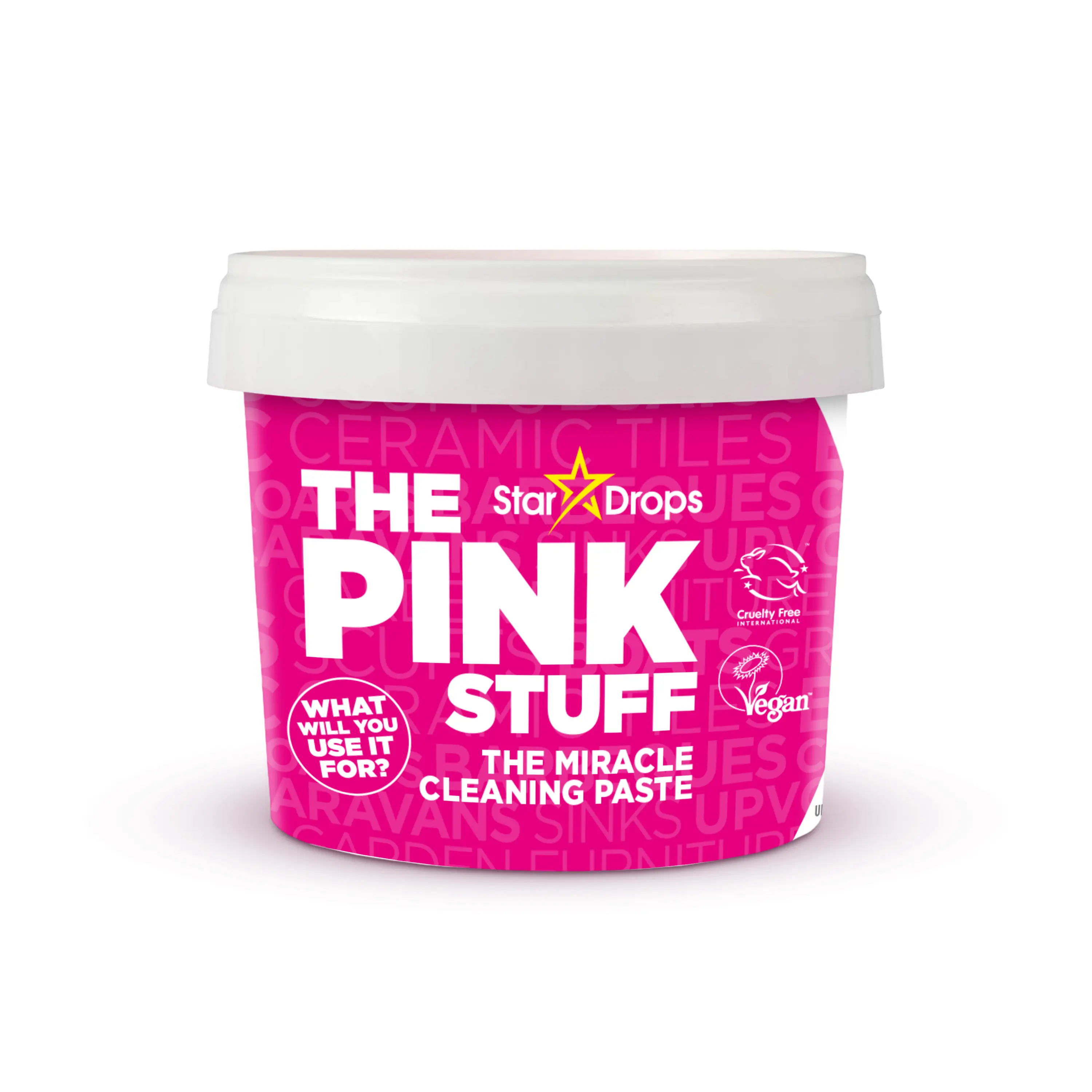 The Pink Stuff Cleaning Paste 500g | Multi-Purpose Paste for Grease, Grime, Stains & Tough Messes