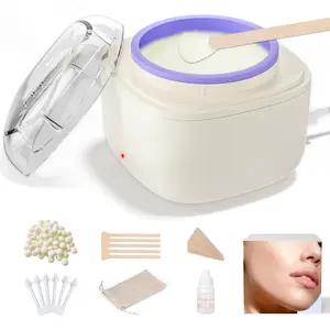 Mini Face Wax Kit for Women, Facial Waxing Kit with 26 Wax Sticks, 100g Waxing Beads, Long-lasting Facial Hair Removal, USB Fast Charging, Smart Constant Temp, Travel or Home Use