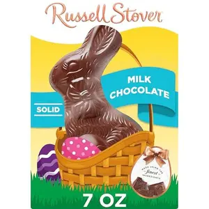 Russell Stover Milk Chocolate Easter Rabbit, 7 oz.