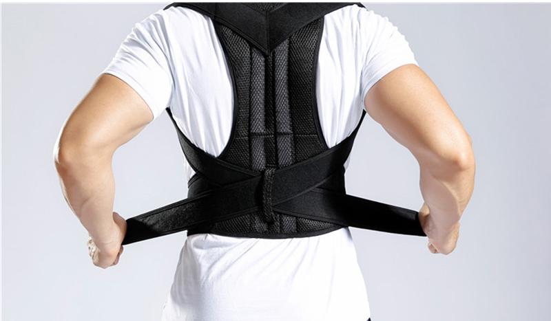Adjustable Posture Corrector Back Support Shoulder Back Brace Posture Correction Spine Posture Corrector Postural Fixer Tape