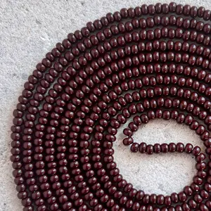 ROOTED - Tie On Waist Beads -45 to 60 inches Waistbeads - Brown Waistbeads - Earthy Waistbeads - Belly Beads - Body Beads - African Waistbeads Made By Venus