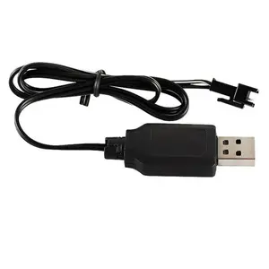 💓  Usb Charger Cable For 3.7V Lithium Battery Charger SM-2P Forward RC Car Aircraft