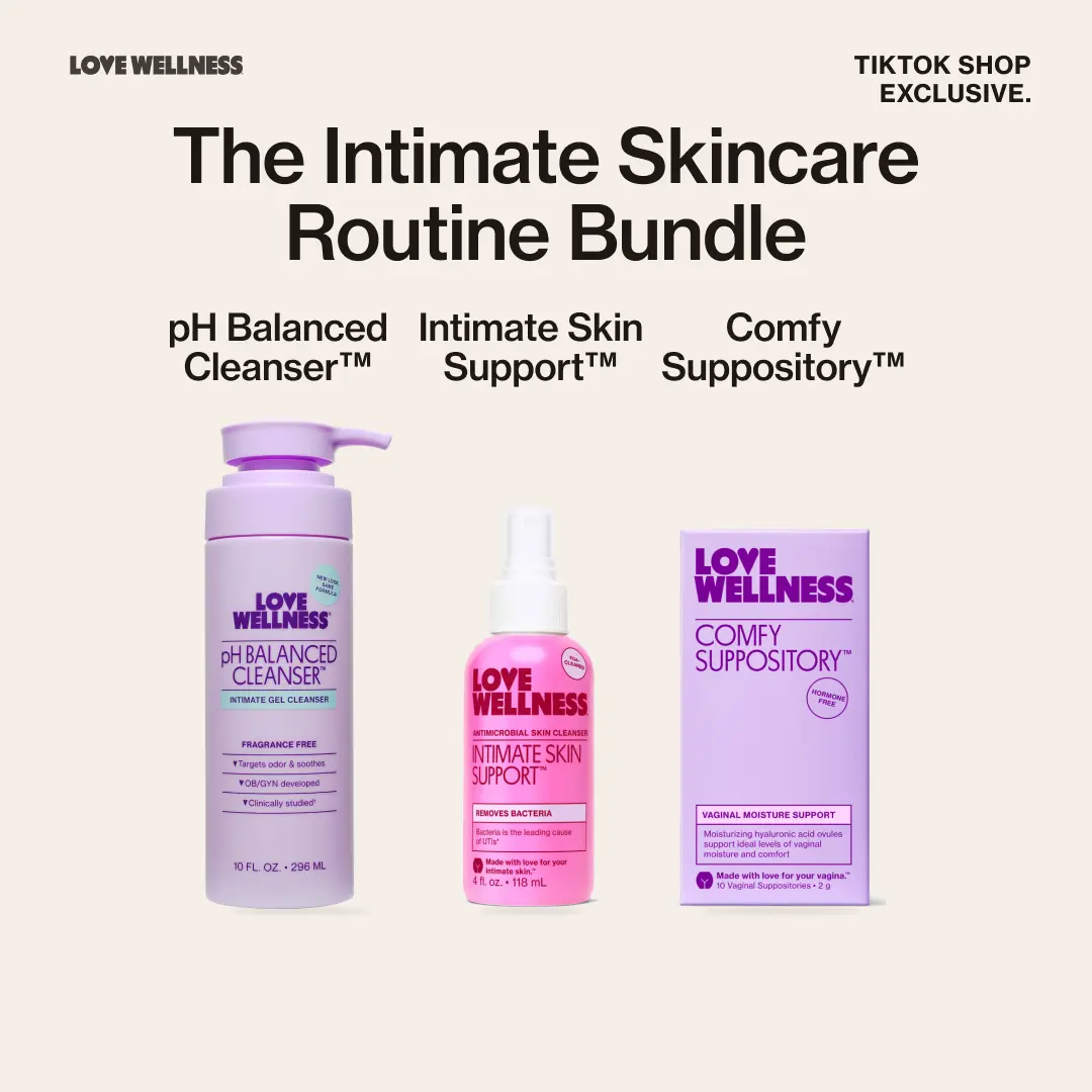 Intimate Skincare Routine — 3-Step Feminine Care Bundle by Love Wellness