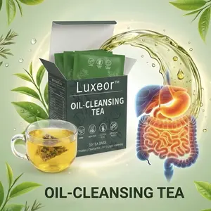 Herbal Oil Flush Tea - Gentle Essence of Herbs 10-Pack Box - Pure Ingredients No Sugar Added Ambient Tea with Natural Herbal Infusion Flavor - Beverage