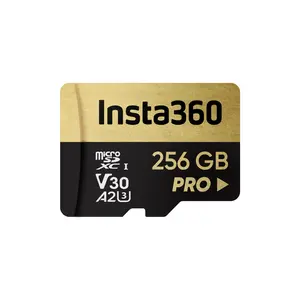 Insta360 256GB PRO microSDXC Memory Card, V30, A2, UHS-I, 90 MB/s Read/Write Speed