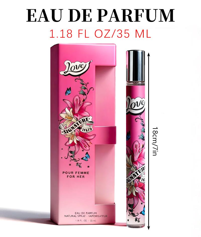 6-Piece Set Women's Eau De Parfuma Fragrance Spray, Travel Size Perfume, Long-Lasting , 6 Different Scents, Perfect For Dating, Daily Life, Parties,Gift Giving, 1.18 fl oz/35 ml Each Bottle