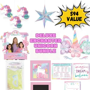 Deluxe Enchanted Unicorn Party Bundle