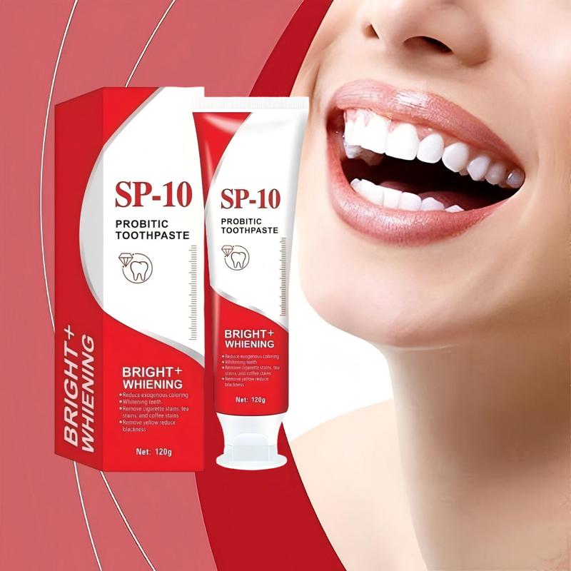 3 PCS SP-10 Ultra Whitening Deep Cleaning Care,Probiotic Toothpaste,Teeth Whitening Paste Fresh Breath