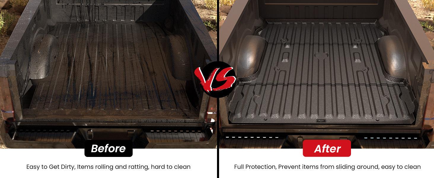 Lasfit fit for 2024-2026 Ford F-150 & Ford F-150 Lightning Truck Bed Mat, Not Fit Drop-in liners Lasfit fit for 2024-2026 Ford F-150 & Ford F-150 Lightning Truck Bed Mat, Not Fit Drop-in liners
