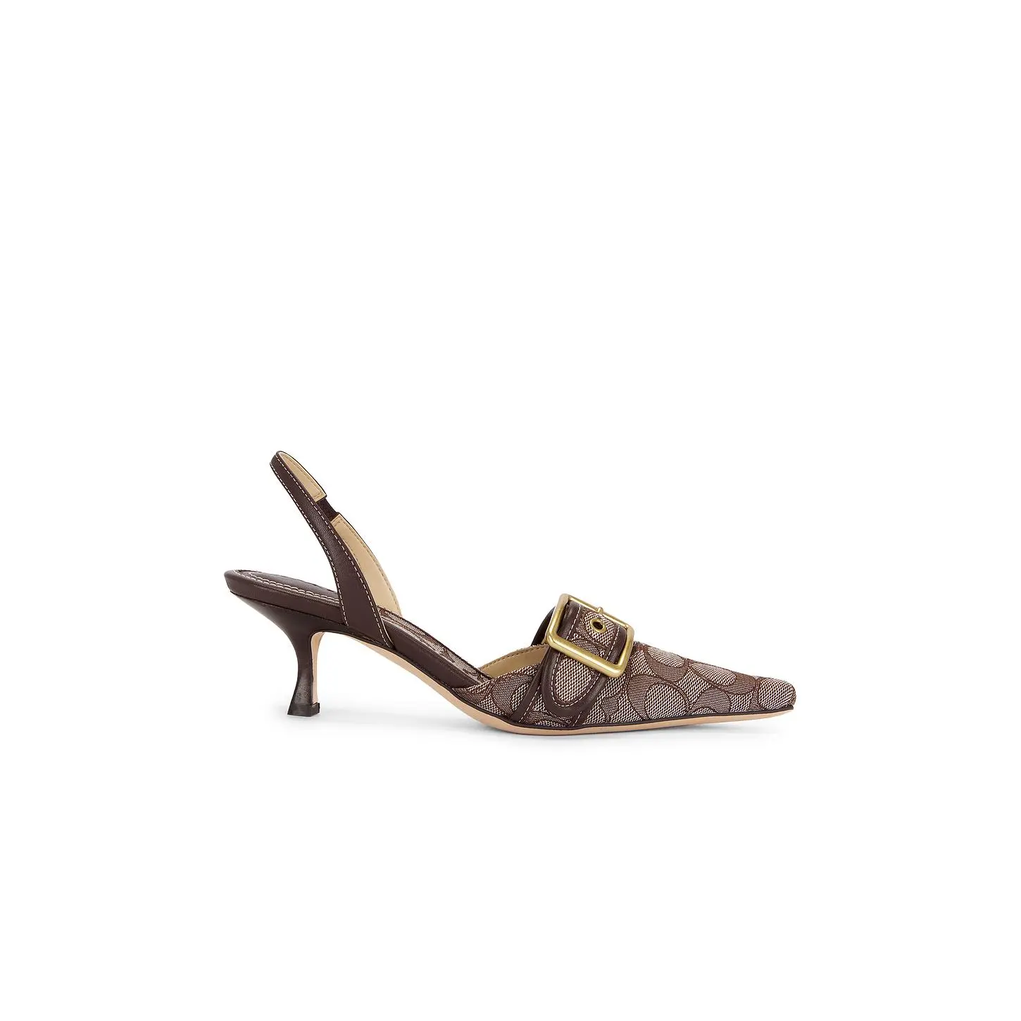 Coach Slingback Pump in Oak & Maple