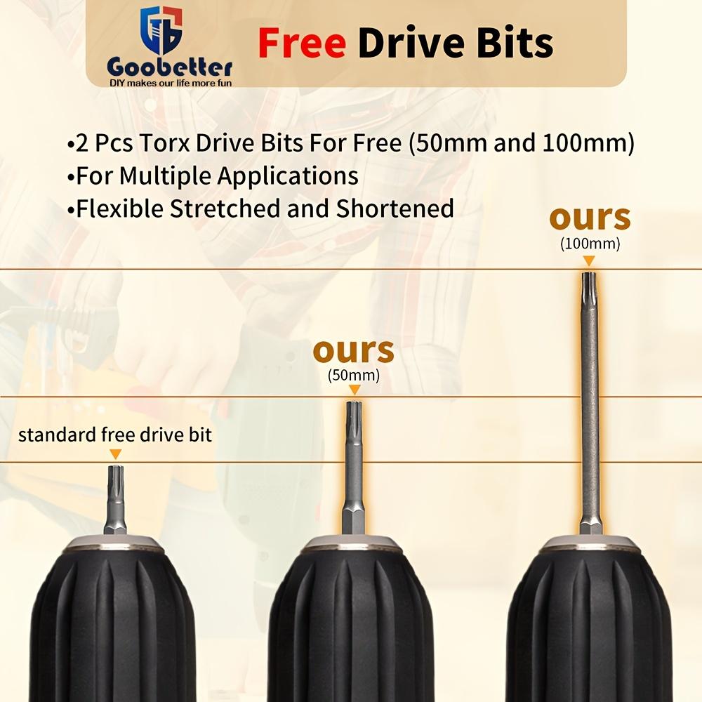 200 400pcs Deck Screws Set T25 Torx Self Tapping Wood Screws Exterior Deck Screws, #10*3-1/2 Rust Resistant Exterior Deck Screws With Yellow Ceramic Coating-for Easy Installation - Ideal For Wood Fastening