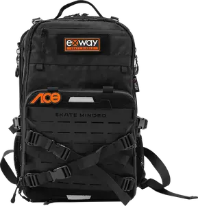 EXWAY 2nd Gen Pro Electric Skateboard Backpack with Board Cover, Detachable Trend Street Carry Bags, Multi-functional Design Travel Hiking Laptop Bags