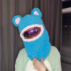 Balaclava, ski helmet, balaclava helmet, balaclava mask, ski balaclava mask, handmade ski helmet case, knitted balaclava