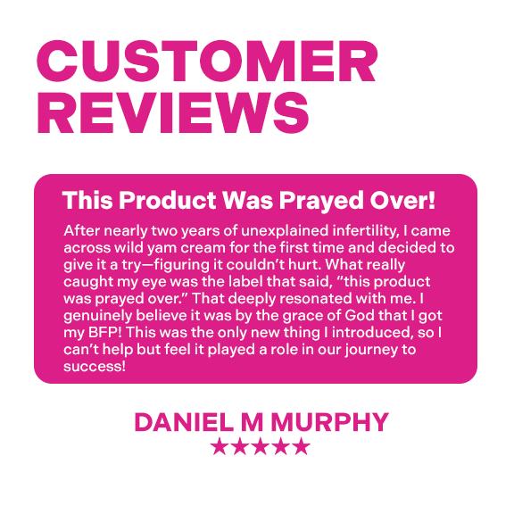 Pink Stork Wild Yam Cream with Bioidentical Progesterone | 4oz | Daily Moisturizer for Normal Skin Women-Owned Brand Gentle Support for Women's Health