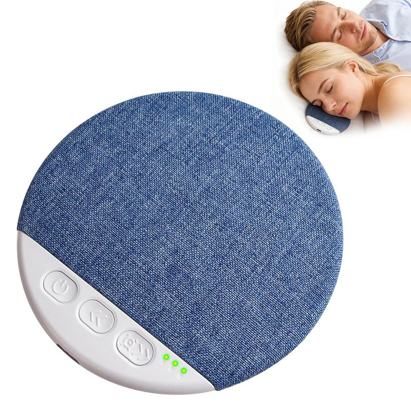Ultra-Thin Bluetooth Pillow Speaker with Bluetooth 5.4, 3D White Noise, Soft Immersive Sound Field, Pillow CD Player for Bedtime Music & Audiobooks, Headphone-Free Sleep Speaker, Compatible with Android & iOS(Without charging cable)