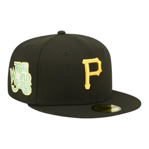 New Era 59Fifty Pittsburgh Pirates Citrus Pop Fitted Hat Black/Green