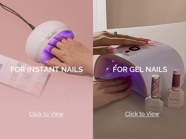 MelodySusie UV LED Nail Lamp, P-PLUS20F UV Protection Rechargeable Cordless Nail Light for Gel Polish for Salon & Home Use Nail Art Manicure Cutics MelodySusie UV LED Nail Lamp, P-PLUS20F UV Protection Rechargeable Cordless Nail Light for Gel Polish for Salon & Home Use Nail Art Manicure Cutics