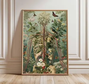 [Sale off up to 50%] [Free ship] [No Frame] Human Anatomy Poster, Human Body Posters, Anatomy Wall Prints, Educational Medical Print, Doctor Office Decor, Vintage Style Anatomy Poster