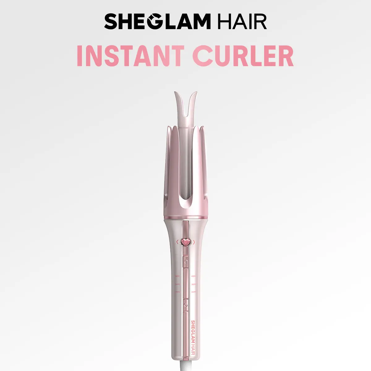 SHEGLAM HAIR Automatic Curling Iron | 0.75/1/1.25Inch Curls | 3-Level Temps | 2-Way Rotation | Universal Voltage | GlossPro Ceramic Coating | Less Damage | Touch Instant Curler For Hair Styling#curling iron #automatic curling iron