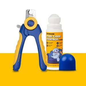 PETHROOM Paw Care Set for Dogs - Gog Nail Clipper & Paw Care Roll-on Essence