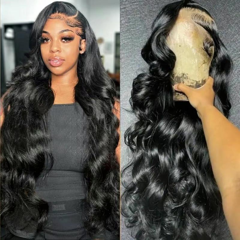 Bling Hair 12-36inch Body Wave 13x6 Lace Frontal Human Wig Hair 13x4 PrePlucked Transparent Lace Frontal Wig Brazilian Hair Wigs For Women with Baby Hair TikTokShopHolidayHaul