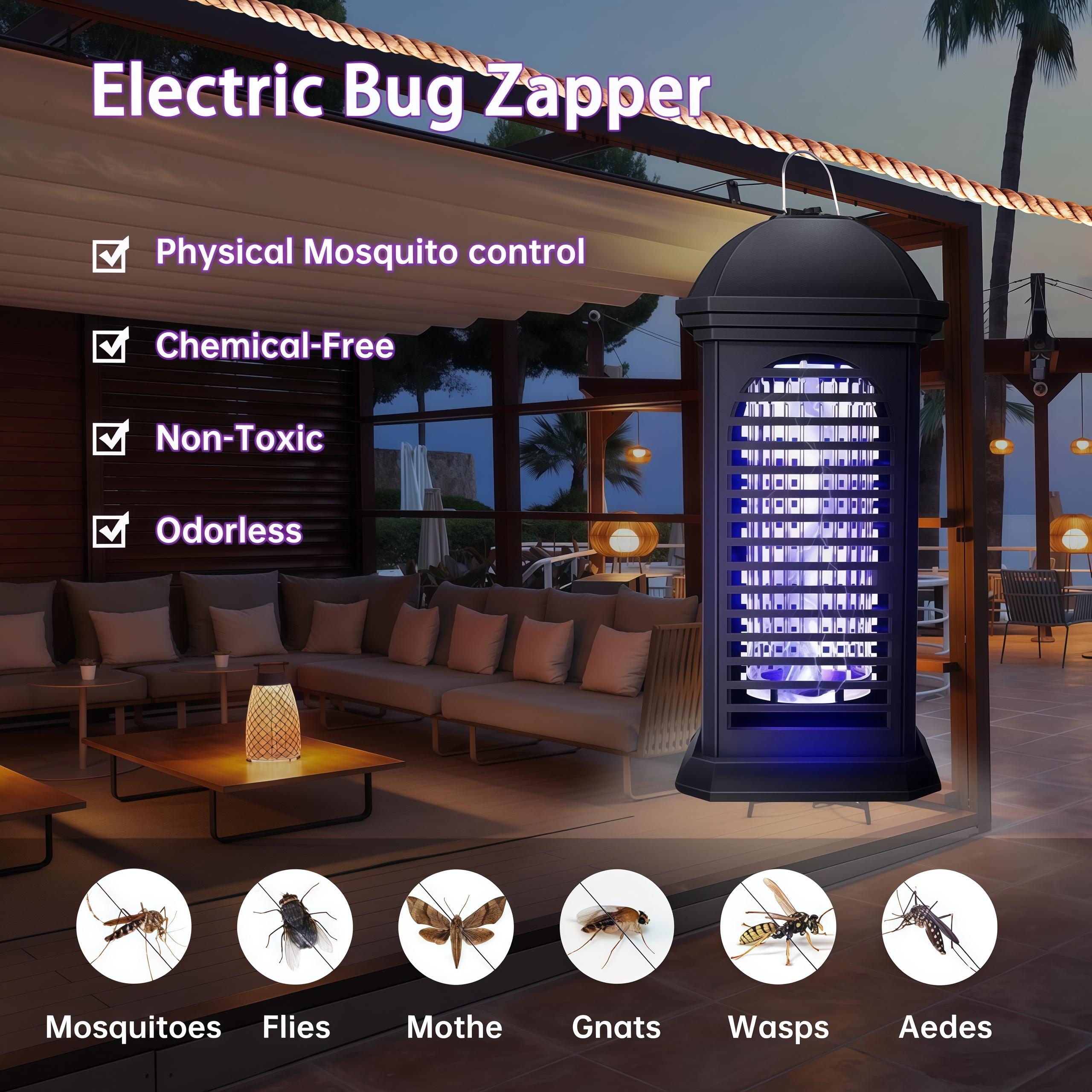 LMMAKE Bug Zapper 11W UV Insect Pest Fly Killer Electric Fly Zapper for Indoor Outdoor Use Mosquito Killer for Home and Garden Black Efficient LED Lighting Safe Waterproof Large Area Coverage LMMAKE Bug Zapper 11W UV Insect Pest Fly Killer Electric Fly Zapper for Indoor Outdoor Use Mosquito Killer for Home and Garden Black Efficient LED Lighting Safe Waterproof Large Area Coverage