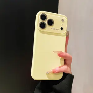 Compatible with iPhone 17/ 17 Air/ 17 Pro/ 17 Pro Max/ 16/ 16 Pro/ 16 Pro Max/ 15 14 13 12Pro Max, daily mobile phone accessories, mobile phone protection, artistic design, fashionable mobile phone case, liquid protective case with full lens coverage