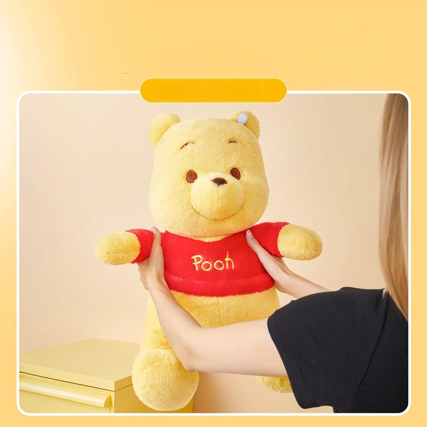 Disney Winnie the Pooh Series Basic Sitting Doll - Large Disney Winnie the Pooh Cute Plush Sleep Pillow, a Great Gift for Boys or Girls