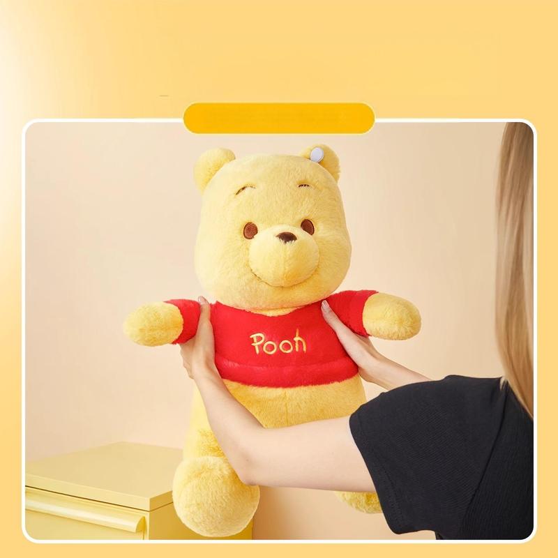 Disney Winnie the Pooh Series Basic Sitting Doll - Large Disney Winnie the Pooh Cute Plush Sleep Pillow, a Great Gift for Boys or Girls