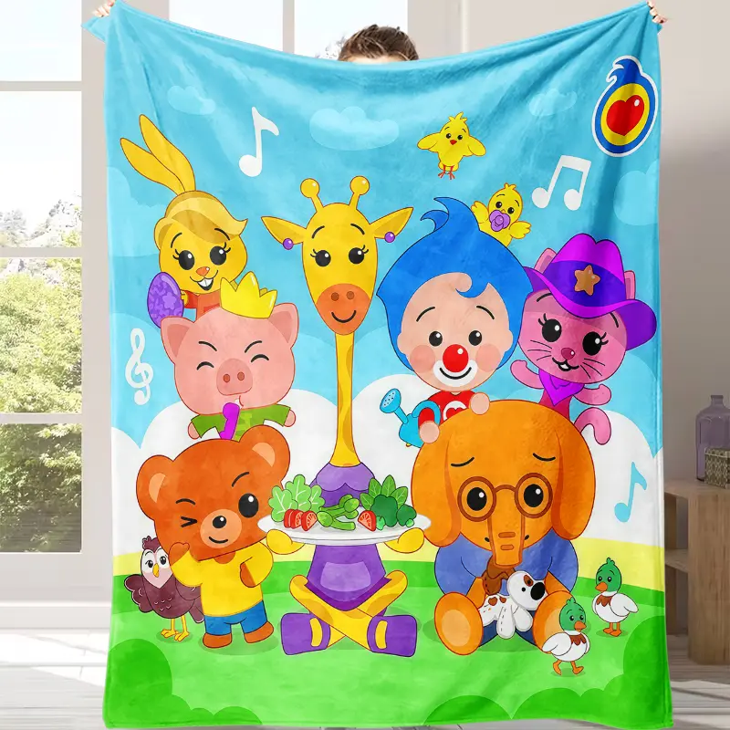 Softest Cartoon Blanket Ever | children & Adults Love It Suitable for use in offices, sofas, and travel settings, etc Suitable for all four seasons This is the best gift for couples, children, parents and friends, and it can express deep love.