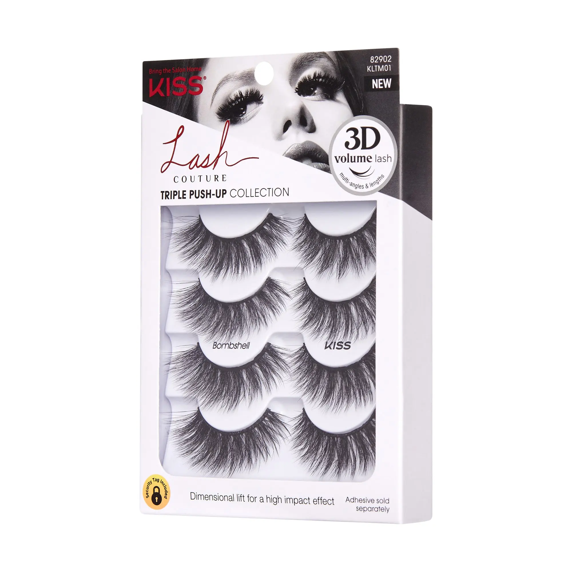 Kiss Lash Couture Triple Push-Up - Bombshell Kiss Lash Couture Triple Push-Up - Bombshell