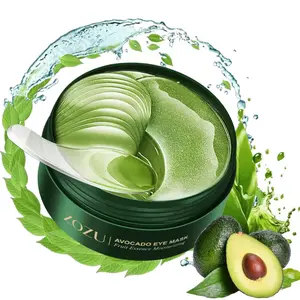 2026 Upgrade Avocado Moisturizing Eye Bag Mask, 60pcs/set Under Eye Mask, Eye Care Product for Dark Eye Bags, Skin Care Gift Moisturizer Hydrating Comfort