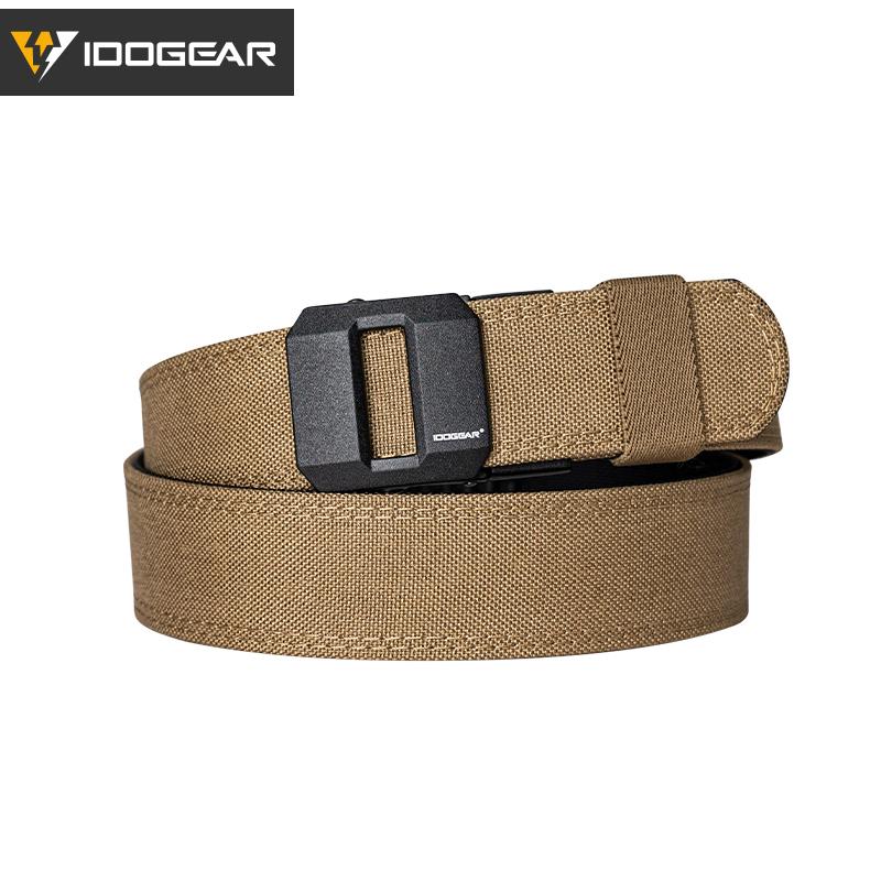 IDOGEAR 1.5" Ratchet Nylon Sport Belts Quick Adjustment Buckle CCW Belts 3430