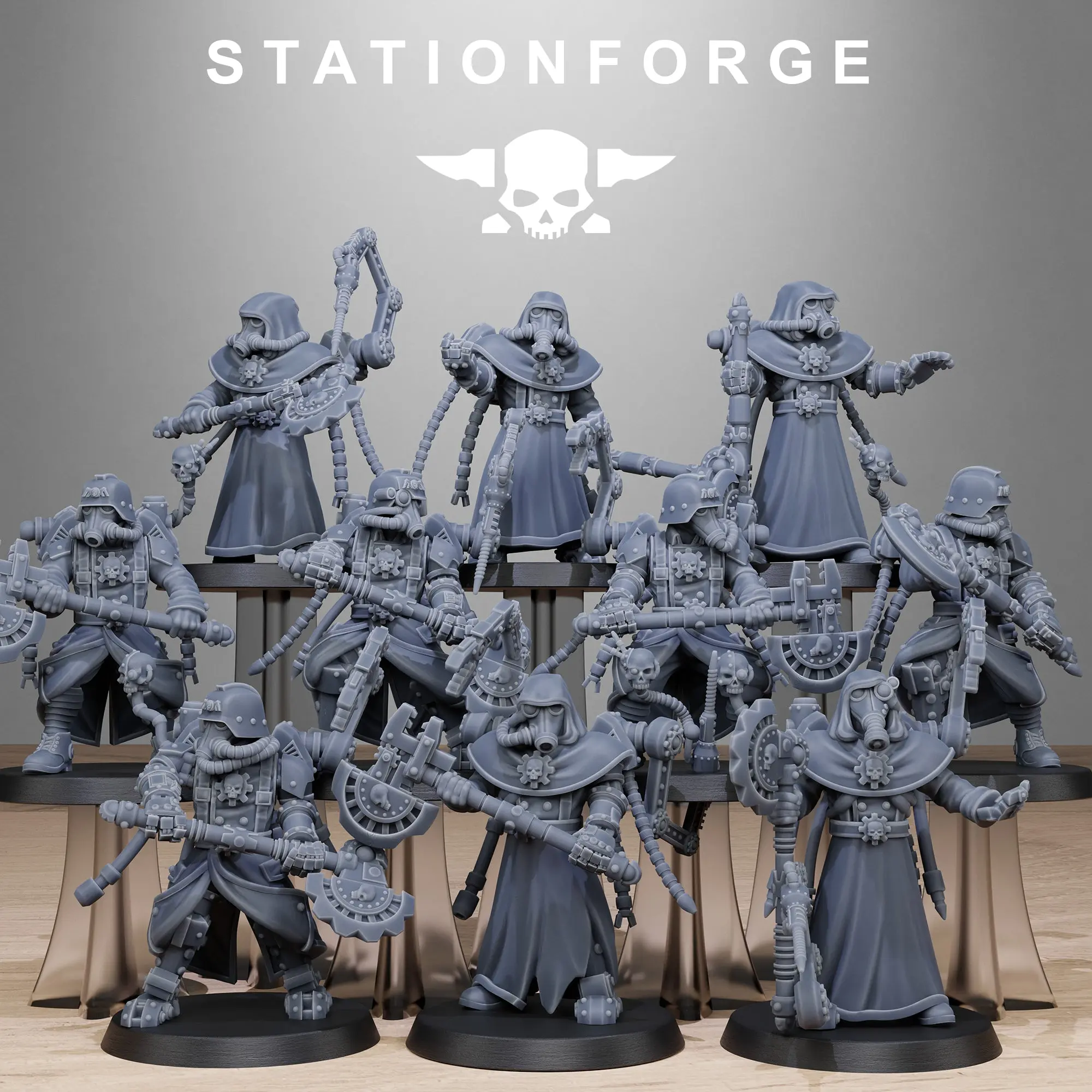 Grimguard Tech Engineers (10) | Machine Cult - Human Defense Force - Stationforge