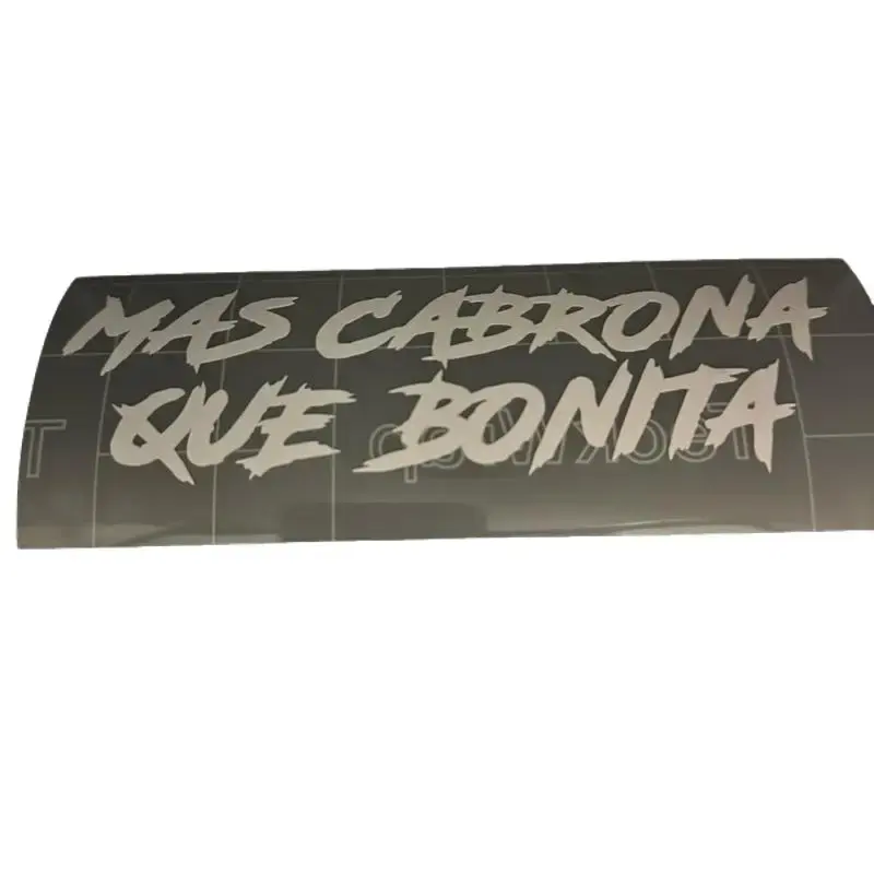 MAS Cabrona Que BONITA decal measuring 5.5in wide and 1.79 in tall Craft