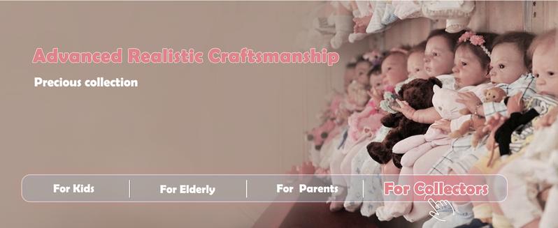 [WOOROY] Reborn Baby Doll New Released - Excellent Gift for Birthday Christmas Gift and New Year, 18 In Realistic Sleeping Newborn Girl Doll, Lifelike Doll with Weighted Soft Cloth Body, Handmade Gift Toy with Accessories Gift Toys for Kids 3+