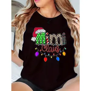 Christmas T-Shirt, Christmas Mimi T-Shirt, Mimi Clause Short Sleeves, Mimi Claus Crewneck, Mimi Short Sleeves, Gift For Mimi, Grandma T-Shirt
