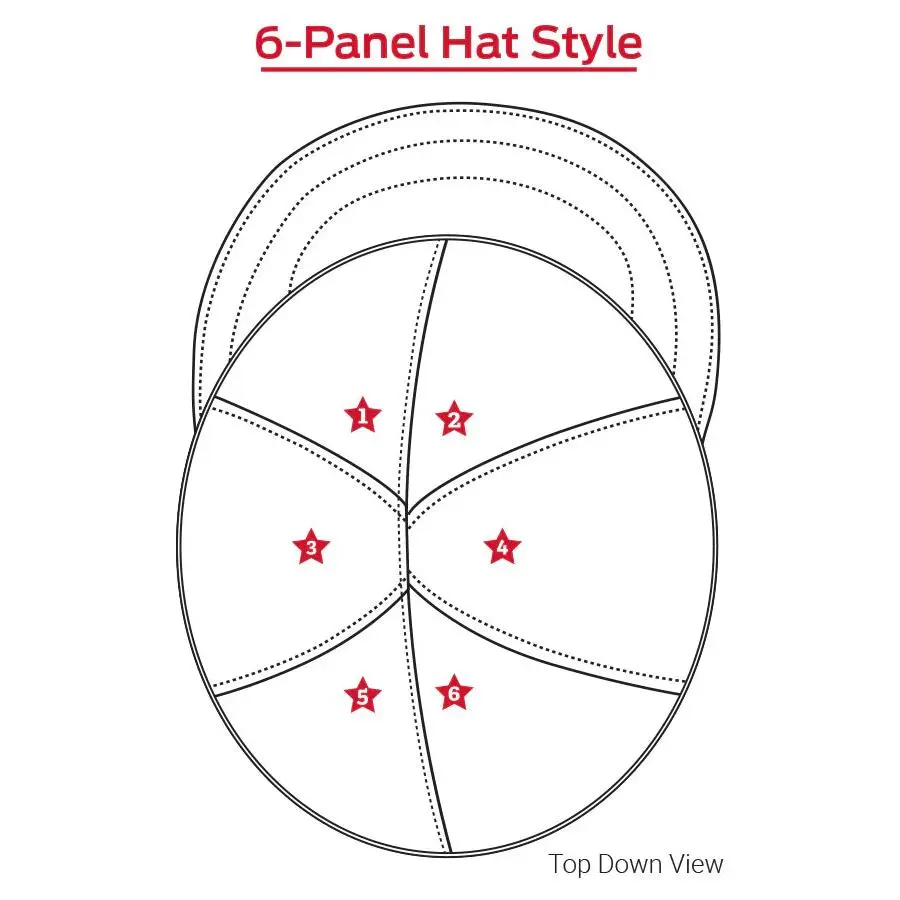 Individual | 6-Panel (Uno Gorro) Welding Cap | 100% Cotton
