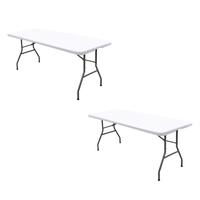 2 Pack White 30*72 Inch