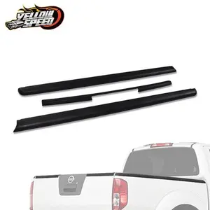 Bed Rail 3pc Kit Both Sides & Tailgate Fit For 05-14 Nissan Frontier King Cab
