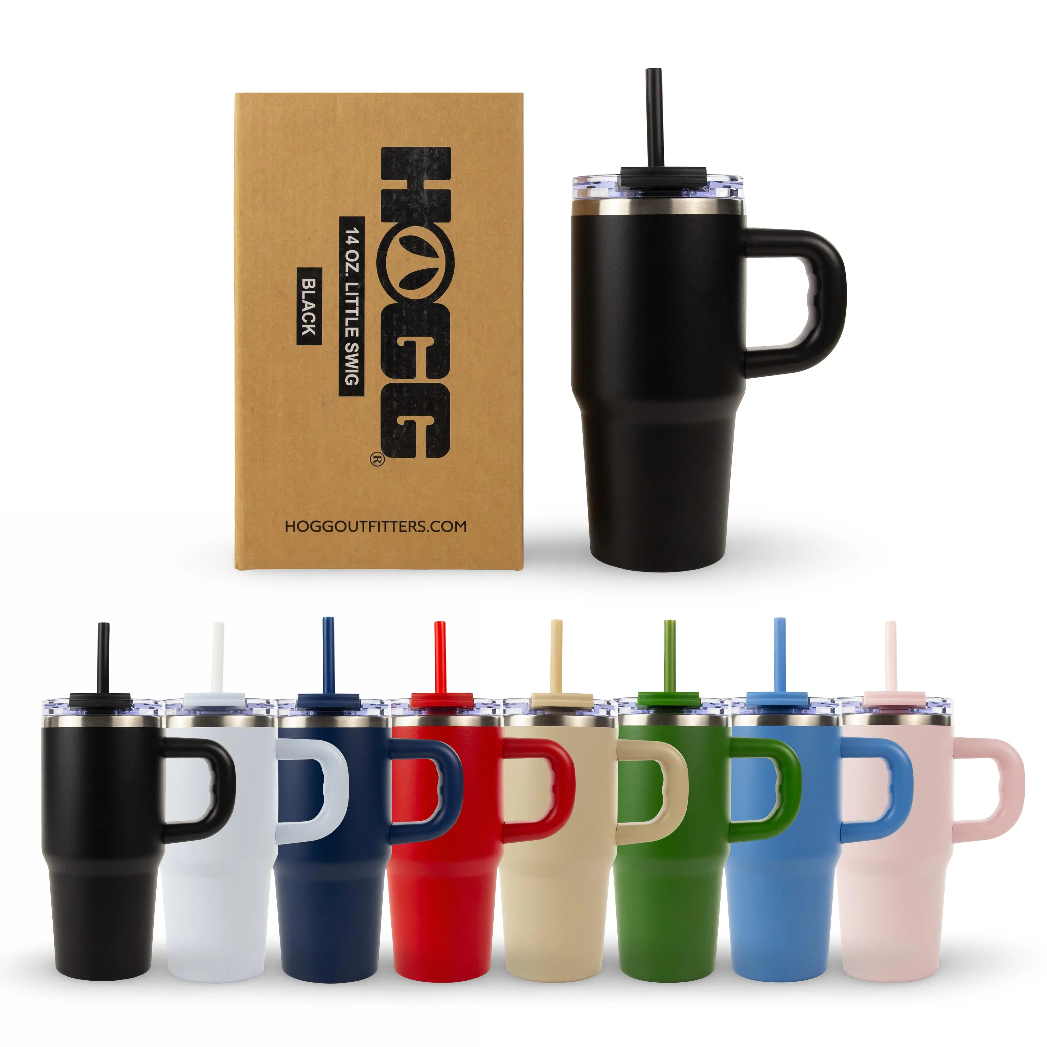 14oz Powder Coated Little Swig Tumbler